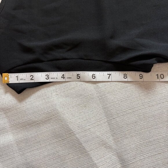 NWT Apt. 9 Womens Black Sleeveless Top With Rhinestone Detail  Size L - Picture 9 of 10